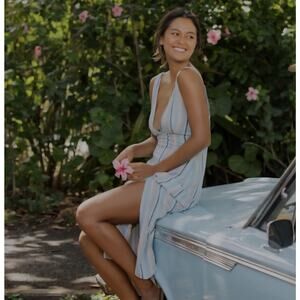 Roxy | Dresses | Roxy Lady Winter Midi Sun Dress Brownwhite M